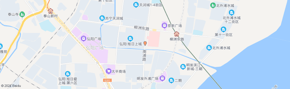 南京老浦口商业街西_公交站地图_南京公交_妙搜公交查询2024