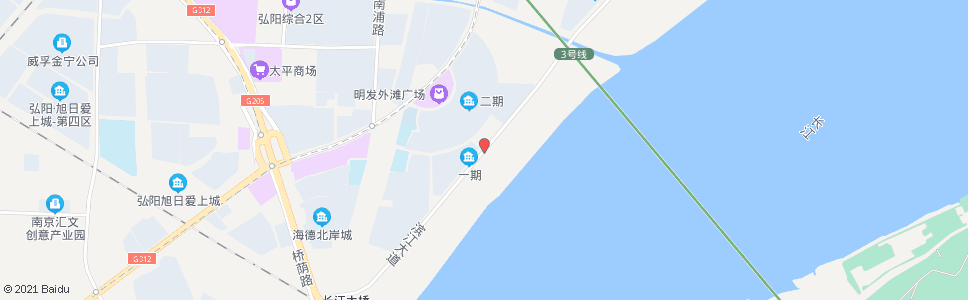 南京滨江大道明浦路_公交站地图_南京公交_妙搜公交查询2024