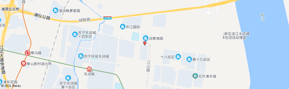 南京浦洲路江山路_公交站地图_南京公交_妙搜公交查询2024