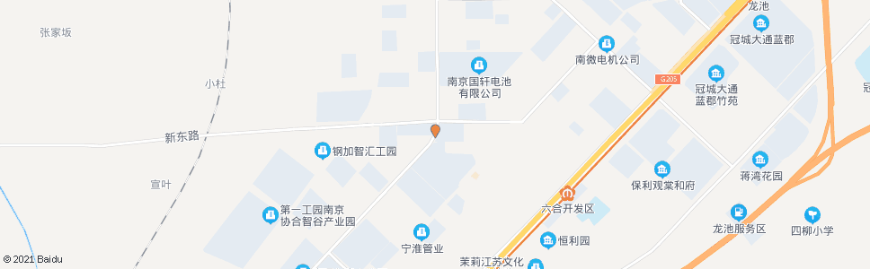 南京时代大道六新路_公交站地图_南京公交_妙搜公交查询2024