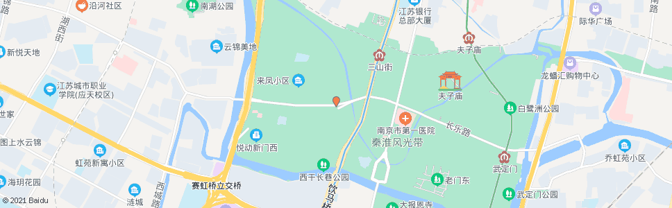 南京殷高巷_公交站地图_南京公交_妙搜公交查询2024