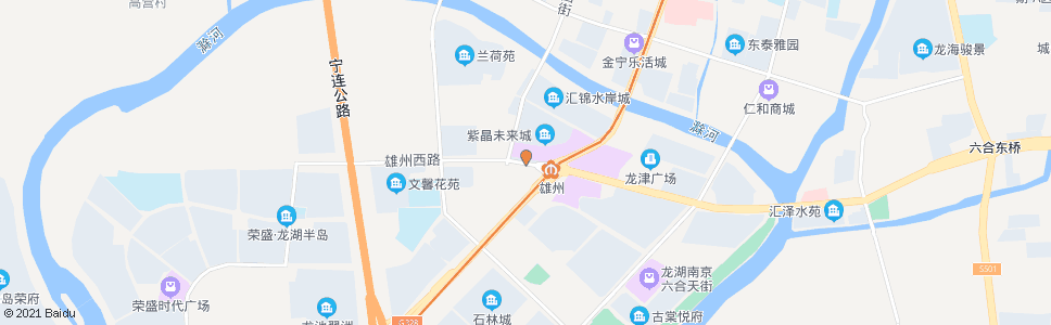 南京棠城广场西_公交站地图_南京公交_妙搜公交查询2024