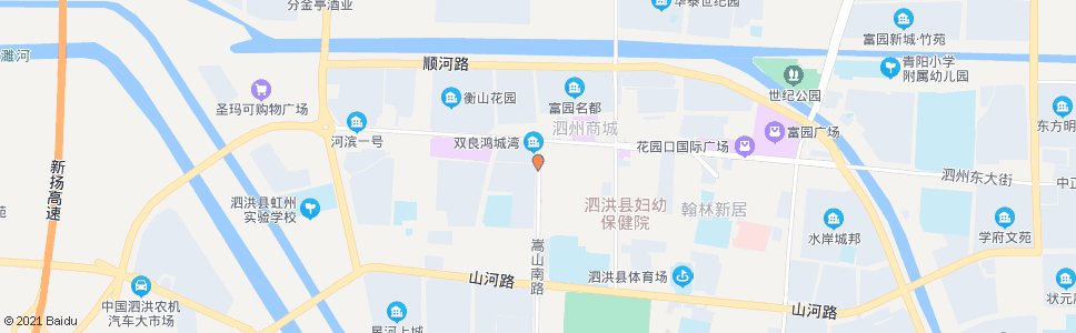 宿迁磷肥厂(城北路)_公交站地图_宿迁公交_妙搜公交查询2024