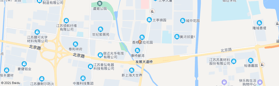 宿迁香格里拉南门_公交站地图_宿迁公交_妙搜公交查询2024