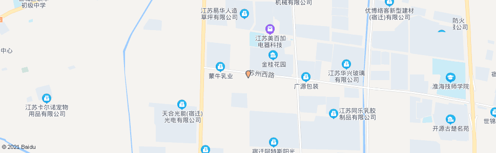 宿迁苏州路公交首末站_公交站地图_宿迁公交_妙搜公交查询2024