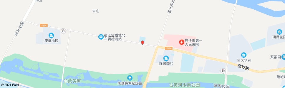 宿迁河滨小学_公交站地图_宿迁公交_妙搜公交查询2024