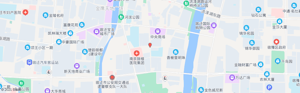 宿迁市实小_公交站地图_宿迁公交_妙搜公交查询2024