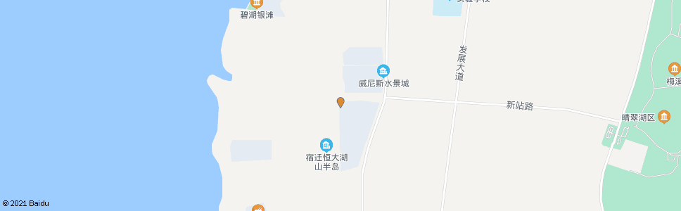 宿迁新站村_公交站地图_宿迁公交_妙搜公交查询2024