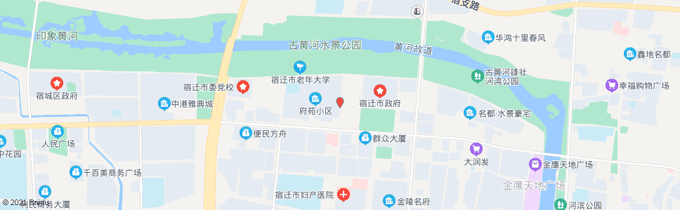 宿迁府苑小区东门_公交站地图_宿迁公交_妙搜公交查询2024