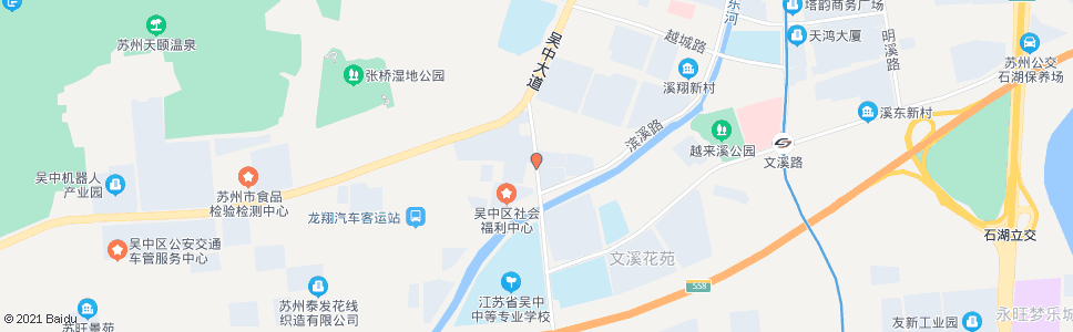 苏州龙翔路北_公交站地图_苏州公交_妙搜公交查询2025