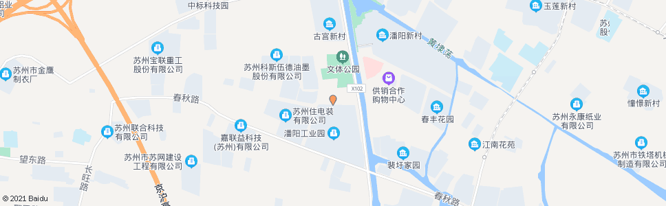 苏州扬子江彩钢板_公交站地图_苏州公交_妙搜公交查询2025