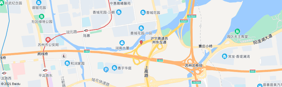 苏州潘级路_公交站地图_苏州公交_妙搜公交查询2024