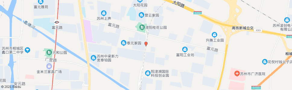 苏州澄阳路富元路南_公交站地图_苏州公交_妙搜公交查询2025