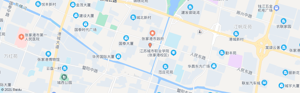 苏州市民卡中心(人武部)_公交站地图_苏州公交_妙搜公交查询2024