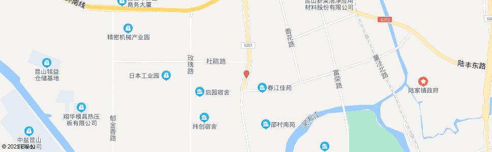 苏州黄浦江路杜鹃路_公交站地图_苏州公交_妙搜公交查询2024