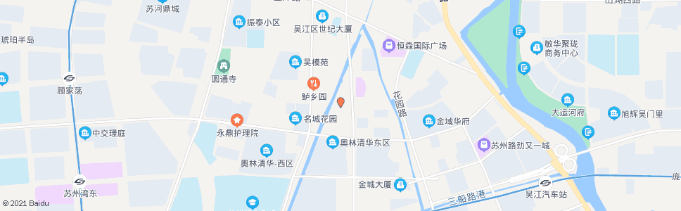 苏州吴江青少年活动中心南门_公交站地图_苏州公交_妙搜公交查询2025