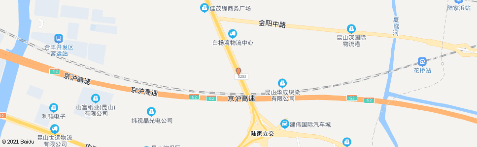 苏州黄浦江路华成路_公交站地图_苏州公交_妙搜公交查询2024