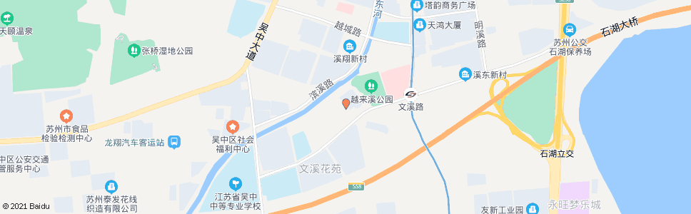 苏州庄马路文溪路北_公交站地图_苏州公交_妙搜公交查询2025