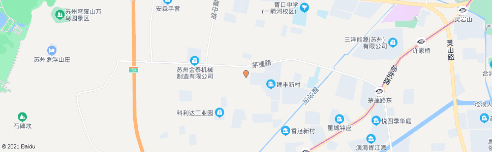 苏州建丰小区_公交站地图_苏州公交_妙搜公交查询2025