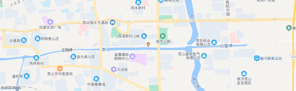 苏州震川路祝家厍_公交站地图_苏州公交_妙搜公交查询2024