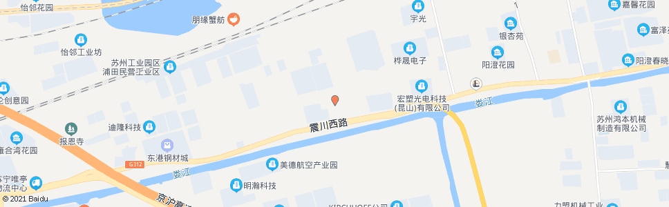 苏州外青松公路朱家村_公交站地图_苏州公交_妙搜公交查询2024