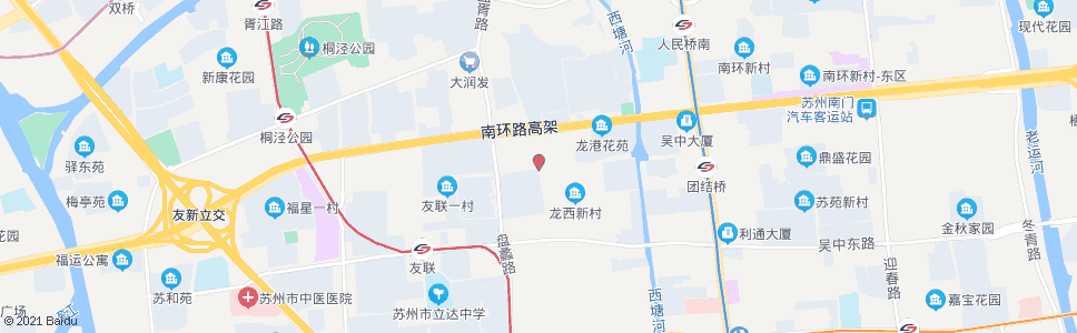 苏州龙景路龙元路西_公交站地图_苏州公交_妙搜公交查询2024