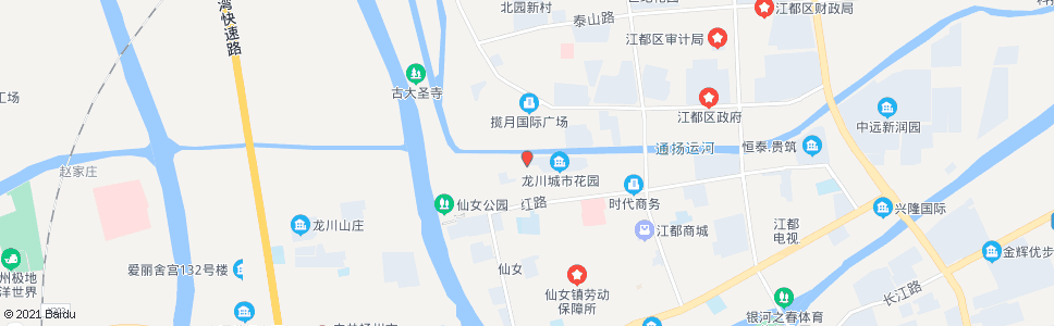 扬州利民桥(沙湾南路)_公交站地图_扬州公交_妙搜公交查询2024