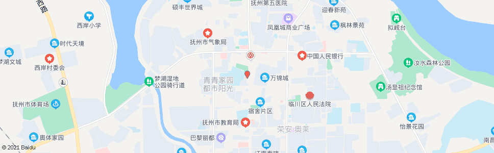 抚州市一医院_公交站地图_抚州公交_妙搜公交查询2024