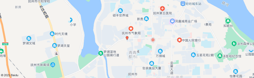 抚州市检察院_公交站地图_抚州公交_妙搜公交查询2024