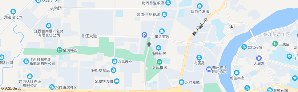 赣州杨梅新村_公交站地图_赣州公交_妙搜公交查询2024