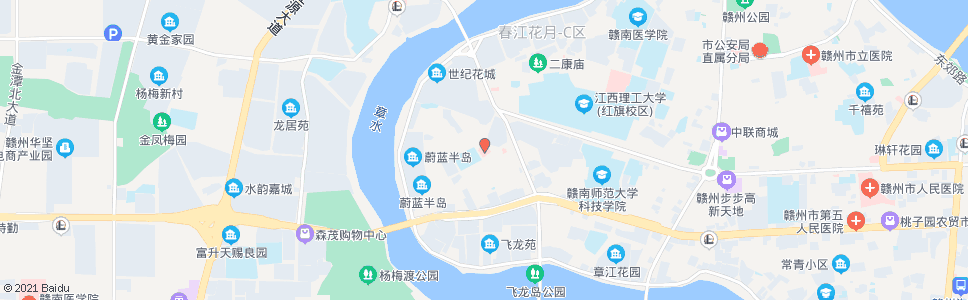 赣州市皮肤病医院_公交站地图_赣州公交_妙搜公交查询2024