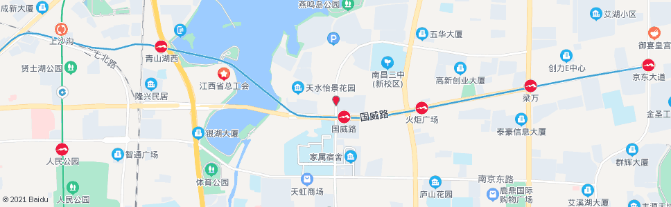 南昌青湖村_公交站地图_南昌公交_妙搜公交查询2024