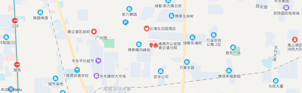 南昌紫坊村_公交站地图_南昌公交_妙搜公交查询2024