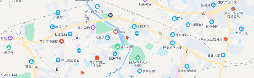 萍乡市建筑设计院_公交站地图_萍乡公交_妙搜公交查询2024