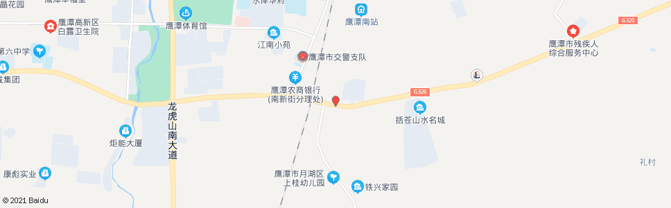 鹰潭320国道路口_公交站地图_鹰潭公交_妙搜公交查询2024