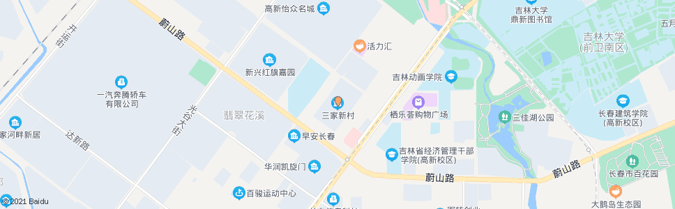 长春三佳新村_公交站地图_长春公交_妙搜公交查询2024