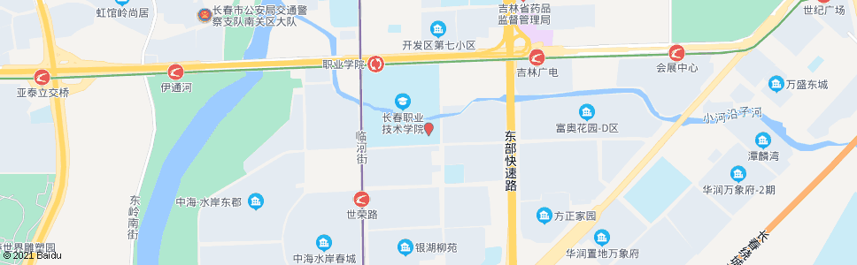 长春世光东路_公交站地图_长春公交_妙搜公交查询2024