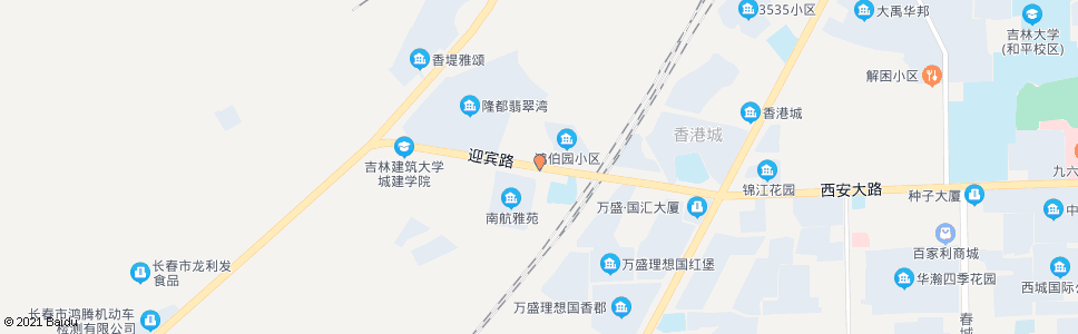 长春迎宾路小学_公交站地图_长春公交_妙搜公交查询2024