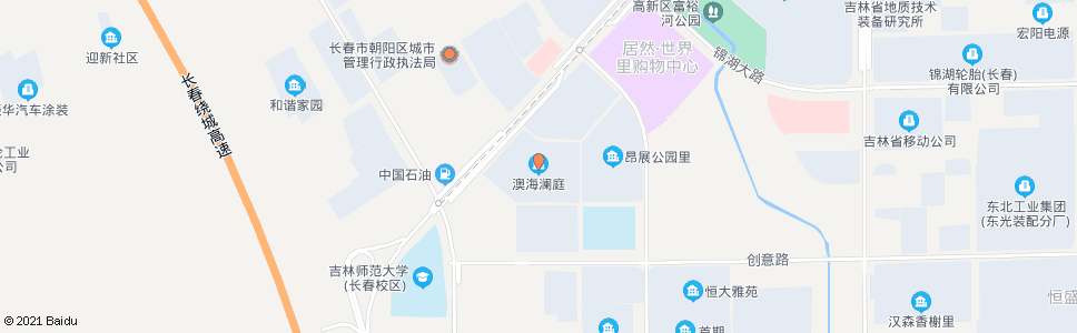 长春澳海澜庭(云顶公司)_公交站地图_长春公交_妙搜公交查询2024