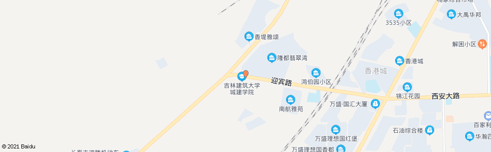 长春城建学院_公交站地图_长春公交_妙搜公交查询2024