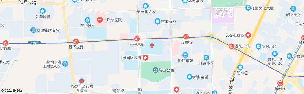 长春市十一高中_公交站地图_长春公交_妙搜公交查询2024