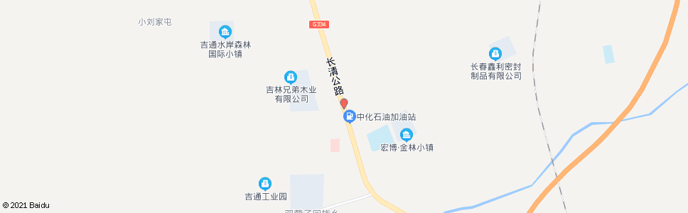 长春胡家店(长清公路)_公交站地图_长春公交_妙搜公交查询2024