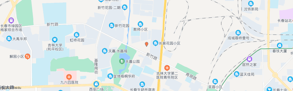 长春新竹路_公交站地图_长春公交_妙搜公交查询2024