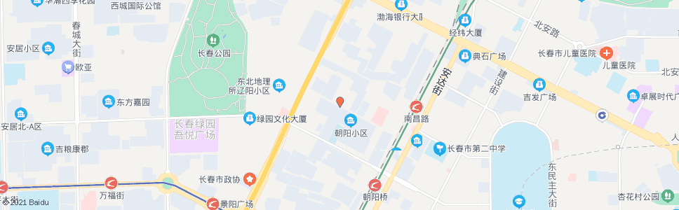 长春春郊路_公交站地图_长春公交_妙搜公交查询2024