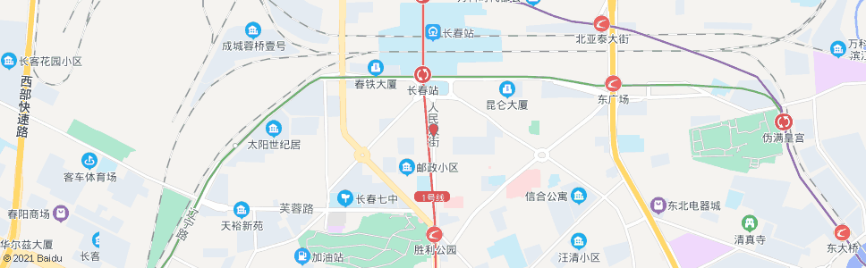 长春长江路_公交站地图_长春公交_妙搜公交查询2024