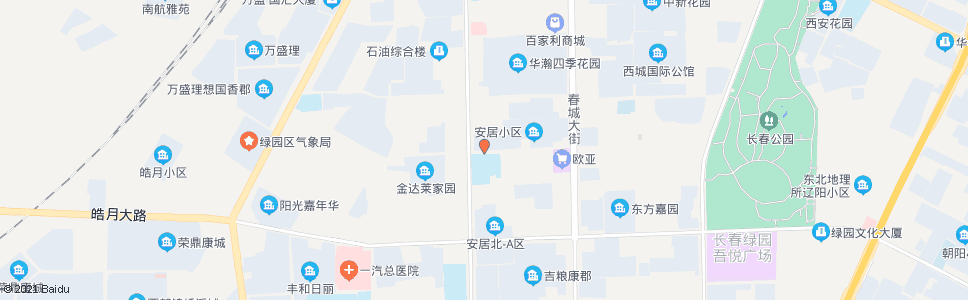 长春绿园小区_公交站地图_长春公交_妙搜公交查询2024
