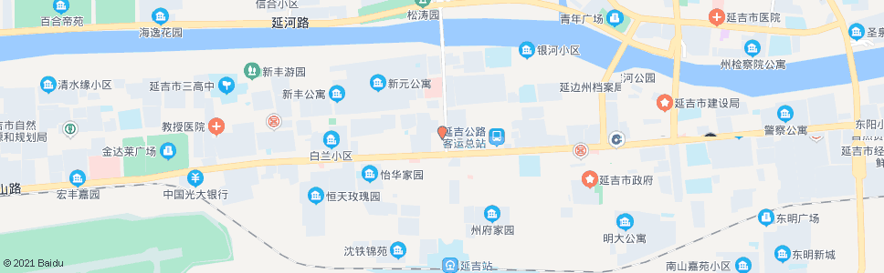 延边开元酒店_公交站地图_延边公交_妙搜公交查询2024