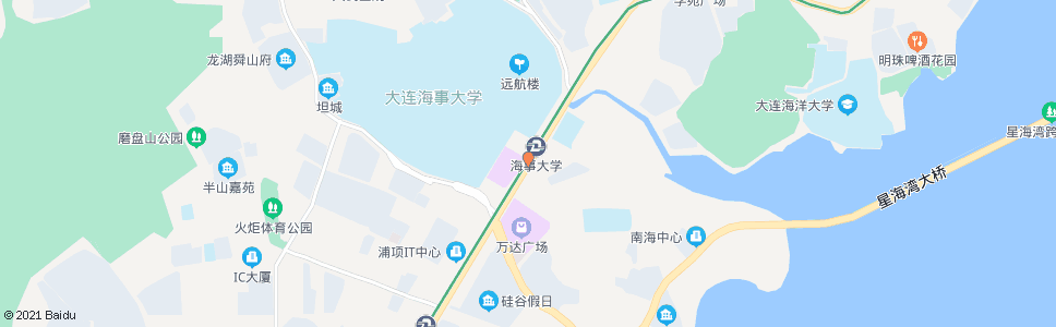 大连锦辉高新店_公交站地图_大连公交_妙搜公交查询2024