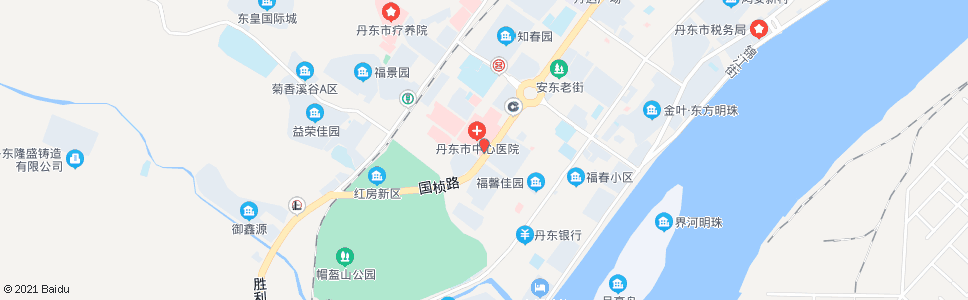 丹东兴七路华帝生活体验馆_公交站地图_丹东公交_妙搜公交查询2024