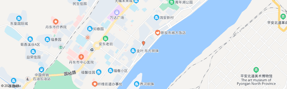 丹东16号坝门_公交站地图_丹东公交_妙搜公交查询2024